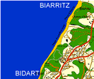 balade virtuelle de la lande de Bidart